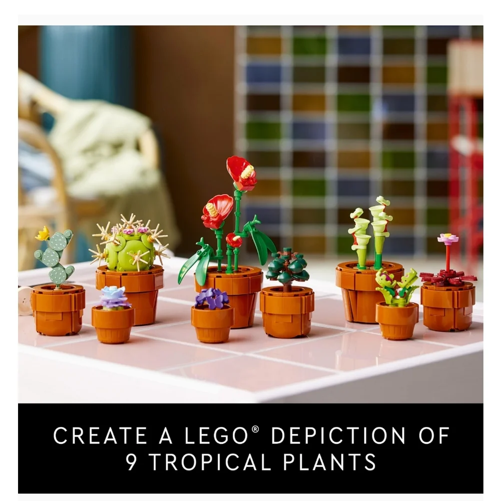 💥BUY 5 GET 3 FREE  LEGO Icons Tiny Plants Building Set for Flower-Lovers - Picture 3 of 16